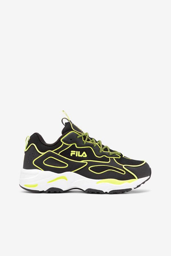 Zapatillas Fila Mujer Negras - Ray Tracer Neon - España 132758AYN